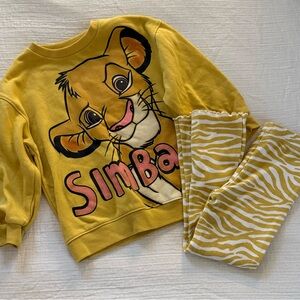 Disney Simba Toddler Girl Set